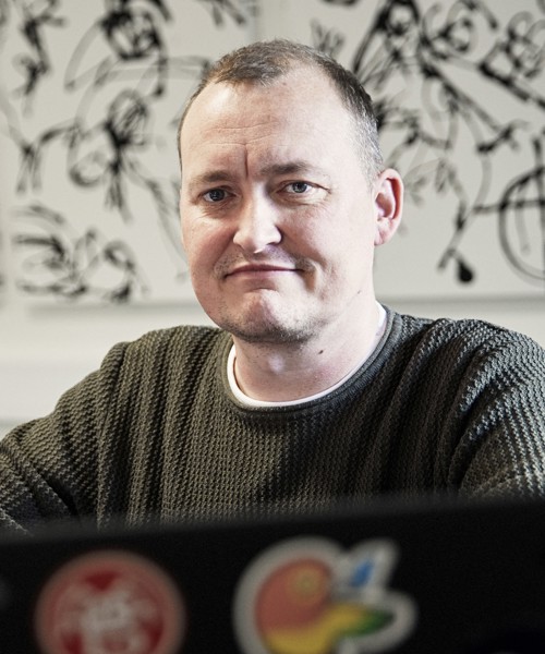 Michael Nielsen, webudvikler og teknologiansvarlig i Ørskovgruppen