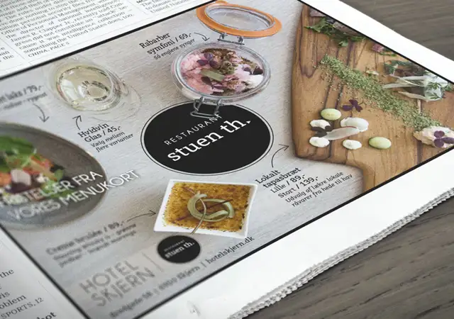 Trykte annoncer med retning