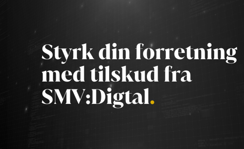 Sådan kommer du i gang med din ansøgning til SMV:Digital